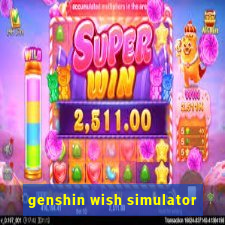 genshin wish simulator